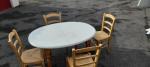 Table et chaises - Miniature