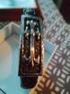 Bracelet en cuir tresser avec fermoir - Miniature