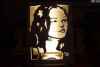 Lampe portrait de vanessa paradis en chantourné - Miniature