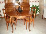 Table + chaises - Miniature