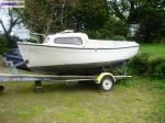 Bateau capelan remorque - Miniature