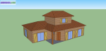 Maisons en bois - Miniature