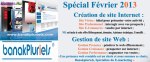 Offres spéciales février 2013, création, refonte, et... - Miniature