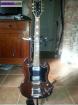 Guitare vintage electrique " ryan réplique sg... - Miniature